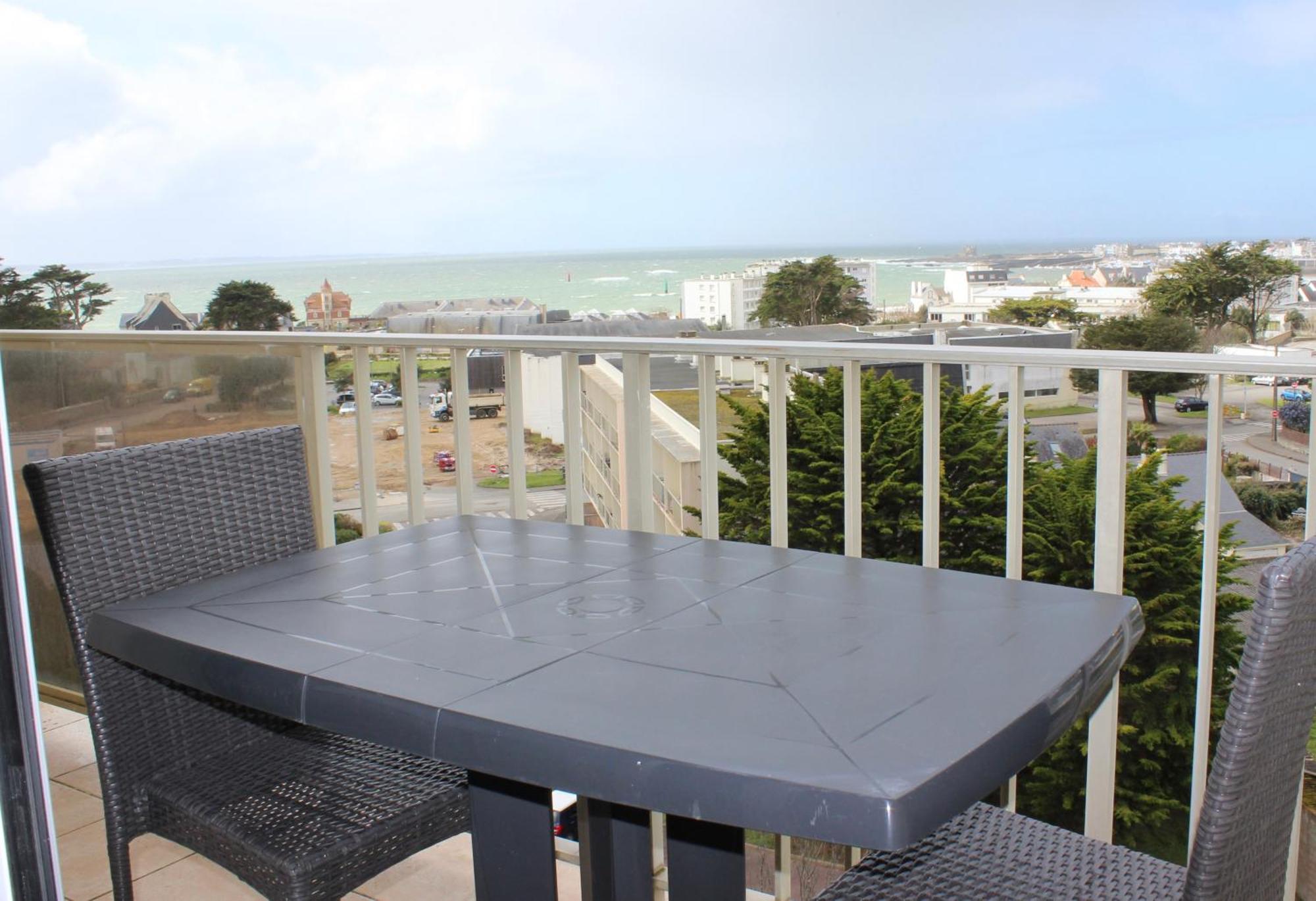 Appartement Vue Panoramique Mer, Pret De Velos, Wifi Quiberon Eksteriør bilde
